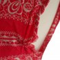 1950s Pink Paisley Day Dress