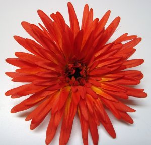 7-inch flower- Orange