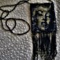 Marilyn Monroe Loom beaded hand made amulet/crystals bag