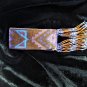 CUFF BRACELET SOUTHWESTERN PATTERN GLASS SEED BEADS