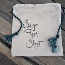 SAGE/AMULET/CRYSTAL/GOODY BAG/COTTON/DRAWSTRING