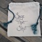 SAGE/AMULET/CRYSTAL/GOODY BAG/COTTON/DRAWSTRING