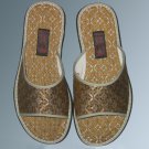 Handmade men`s cloth Casual slippers