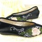 Manual women`s embroidery shoes