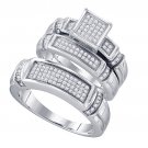 .41ct diamond bridal + groom wedding set