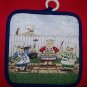 1 NEW BARBECUE GUYS EIGHT INCH POTHOLDER