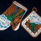 GRAND CANYON OVEN MITT AND POTHOLDER  NEW