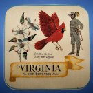 15  EIGHT"  POTHOLDER PANELS VIRGINIA CARDINAL DOGWOOD