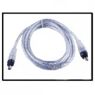 Wholesale - 100pcs IEEE-1394 6-4 pin FIREWIRE CABLE for Sony iLINK CANON JVC DV 6 pin to 4 pin