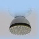 Wholesale - White 50 LED Spot Light Lamp Bulb Spotlight 230V 1pcs,,LED light,led lamp,led bulb.