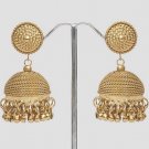 Gold Jhumki Lightweight Indian Jhumka Earrings Bollywood Fashion