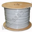 1000 ft RG59 Siamese Cable CCTV Video & Power UL Listed White