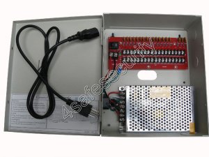 18 CH Camera 12V DC 10 Amps CCTV Power Supply Box UL