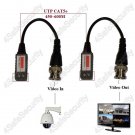 (10) 1 Port Passive CCTV Camera Video Balun Transceiver