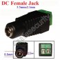 20pcs 5.5mm x 2.1mm CCTV DC Power Female Jack Connector
