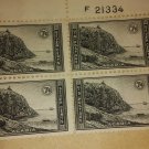 Acadia 1934 7 cent Postage Stamp Block of 4 Acadia 1934 7 cent Postage Stamp Block of 4