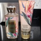 New BBW 2pc Set-Bahamas Passionfruit & Banana Flower