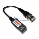 10pcs Mini CCTV BNC pigtail video balun via CAT5e cable