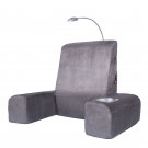Carepeutic Back Rest Bed Lounger with Heated Comfort Massage