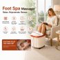 Carepeutic Touch Screen Water Jet Foot and Leg Spa Bath Massager KH305B (Brown)