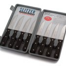 Slitzer 8pc Professional German Style Jumbo Steak Knives