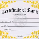 Certificate of Rank - #11385111