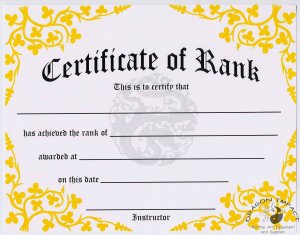 Certificate of Rank - #11385111