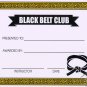 Black Belt Club Certificate - #11385117