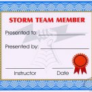 STORM Team Certificate - #11385113