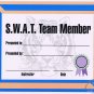 SWAT Team Certificate - #11385112