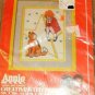 ANNIE & SANDY VINTAGE PICTURE FROM VOGART CRAFTS 1982