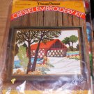 PAULINE DENHAM COVERED BRIDGE VINTAGE 1974 PICTURE