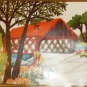PAULINE DENHAM COVERED BRIDGE VINTAGE 1974 PICTURE