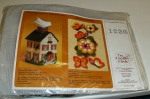 COTTAGE BOTIQUE TISSUE BOX COVER FROM CREATIVE CIRCLE