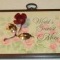 Worlds Greatest Mom Plaque - Roses - Make Mom Smile