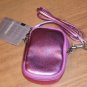 SHINY PRETTY PINK MP3 CASE, NEW - OR FOR CELL PHONE