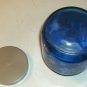 Blue Snowflake Jar-Use for Cannister or Use for Storage