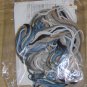 Dimensions Wolf, Gray & Blue Wolf Head, Very Pretty,NIP