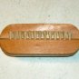 Brown Manicure Brush, Bristles on Both Sides, New