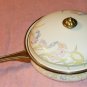 Floral Design Skillet, Very Pretty, 10", With Lid