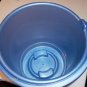 2 Nice Plastic Buckets,2 1/2 Gal & 4 Gal,Blue Color