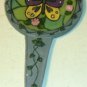 2 Plant Stakes,Butterfly & Kitten Add Decoration to Pot