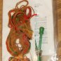 HOLIDAY GINGERBREAD HOUSE HAPPY HOLIDAY BELL PULL - NIP