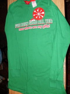 "I'VE BEEN GOOD ALL YEAR, NOW WHERE ARE MY GIFTS?" CUTE