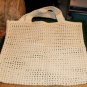 HANDMADE CROCHETED TOTE - VERY NICE - STURDY