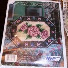 ELEGANCE ROSES RUG KIT , VERY PRETTY, NYC,MUST SEE THIS