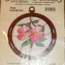 STAINED GLASS PINK DOGWOOD - SIMPLE TO DO- PRETTY