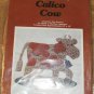 YOURS TRULY CALICO COW APPLIQUE PATTERN - ADORABLE