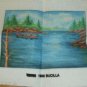 NICE LAKE SCENE FROM BUCILLA 1999