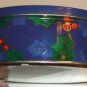 Blue Tin With Holly Berries, Festive, Great for Snacks
